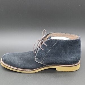 Banana Republic Men's Suede Chukka Boots in Dark Blue Sz 9.5